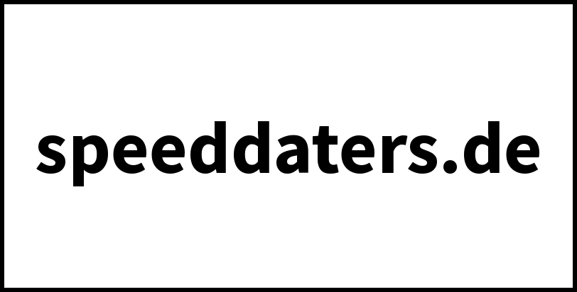 speeddaters.de