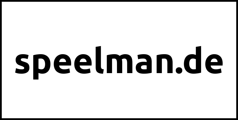 speelman.de