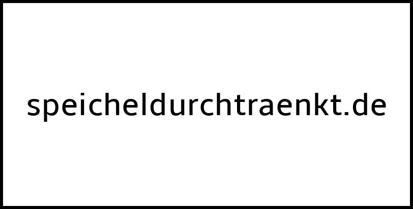 speicheldurchtraenkt.de