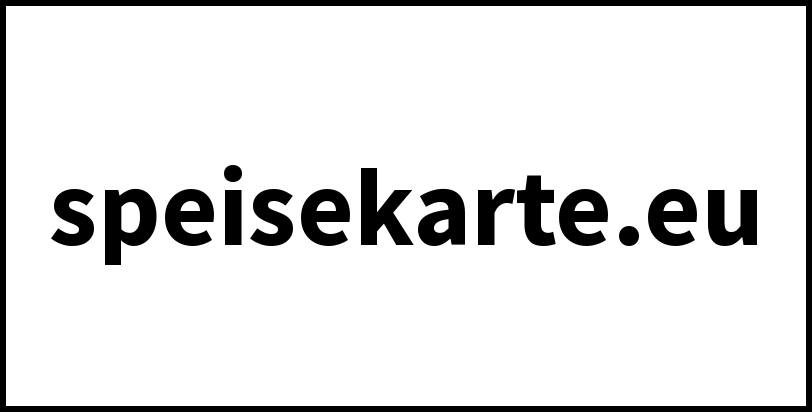 speisekarte.eu