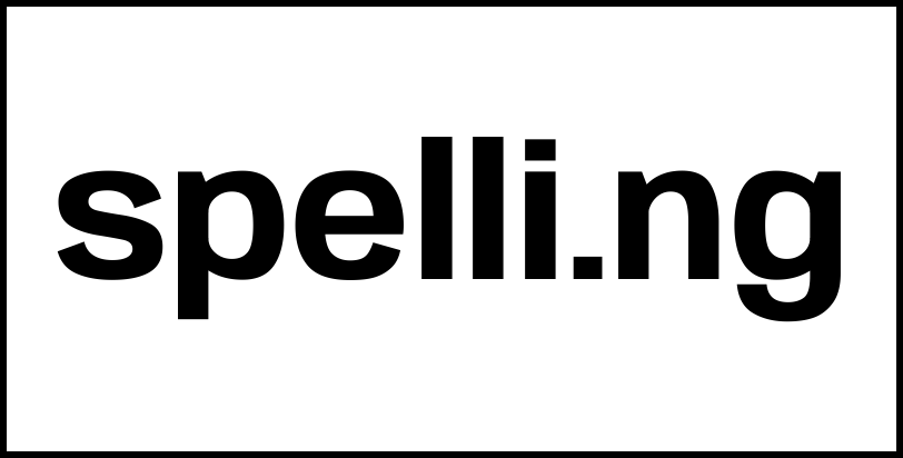 spelli.ng