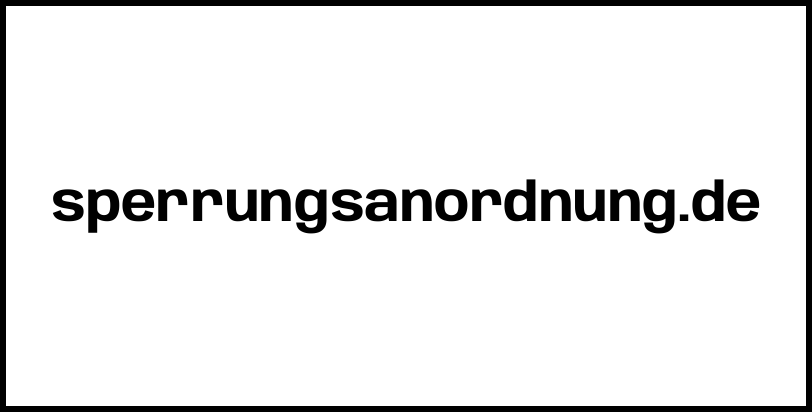 sperrungsanordnung.de