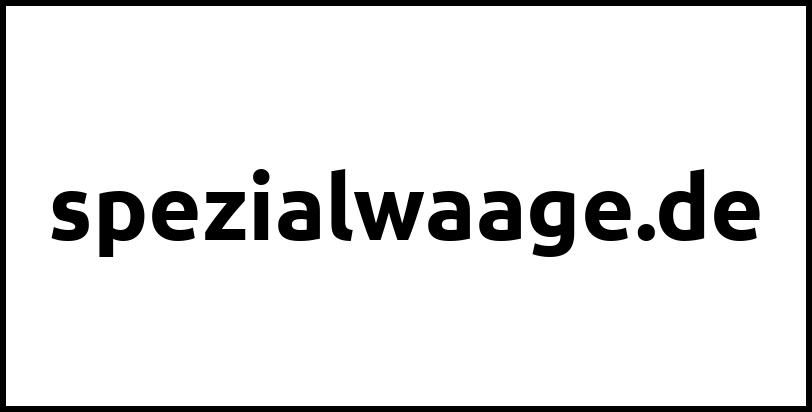 spezialwaage.de