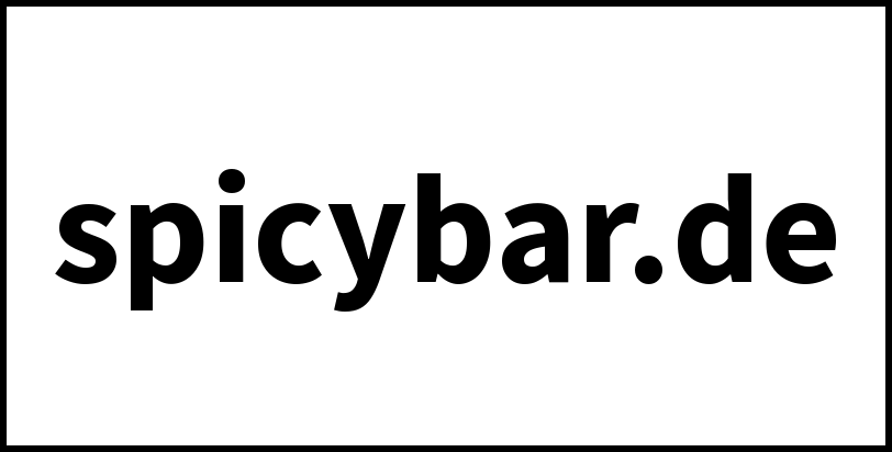 spicybar.de