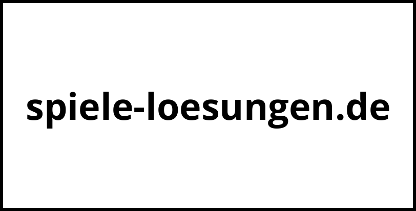 spiele-loesungen.de