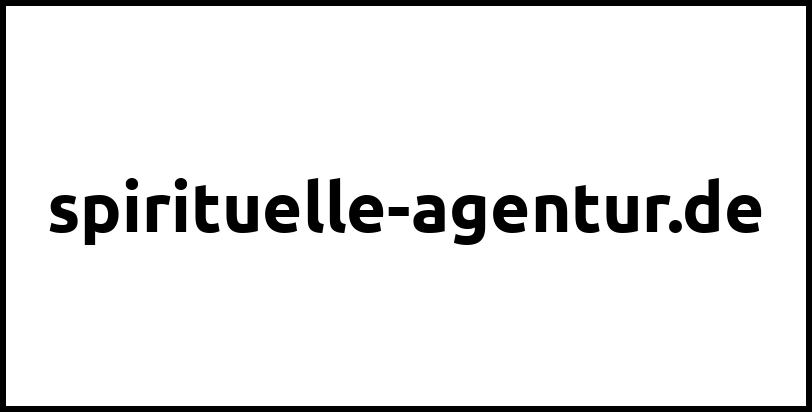 spirituelle-agentur.de