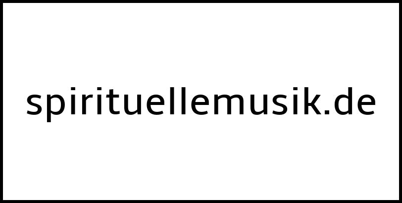 spirituellemusik.de