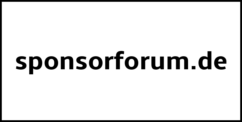 sponsorforum.de