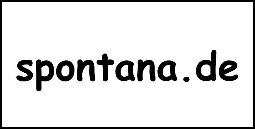 spontana.de