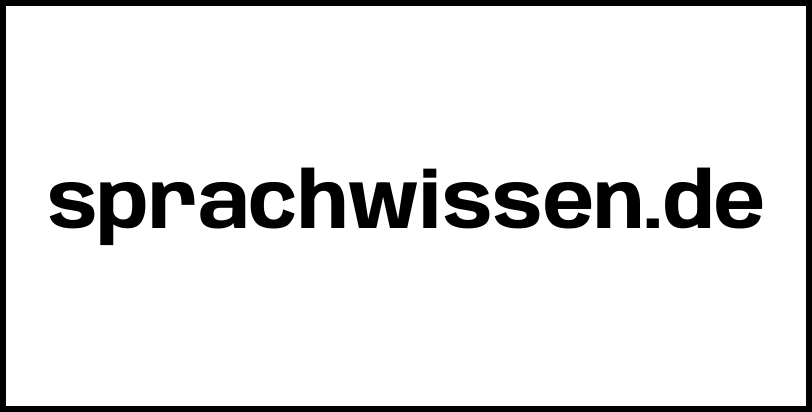 sprachwissen.de