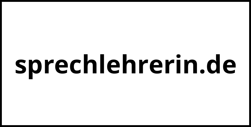 sprechlehrerin.de