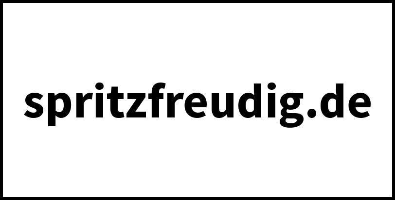 spritzfreudig.de