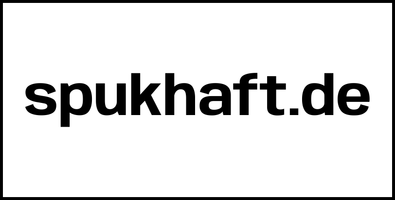 spukhaft.de