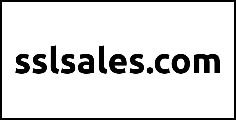 sslsales.com