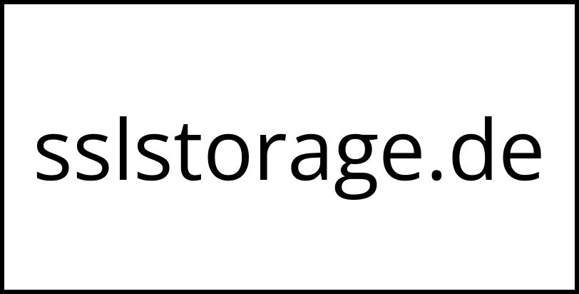 sslstorage.de