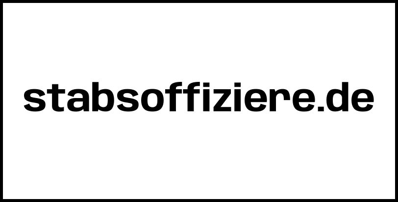 stabsoffiziere.de