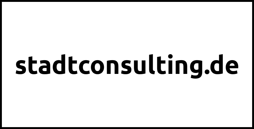 stadtconsulting.de