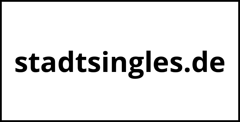 stadtsingles.de