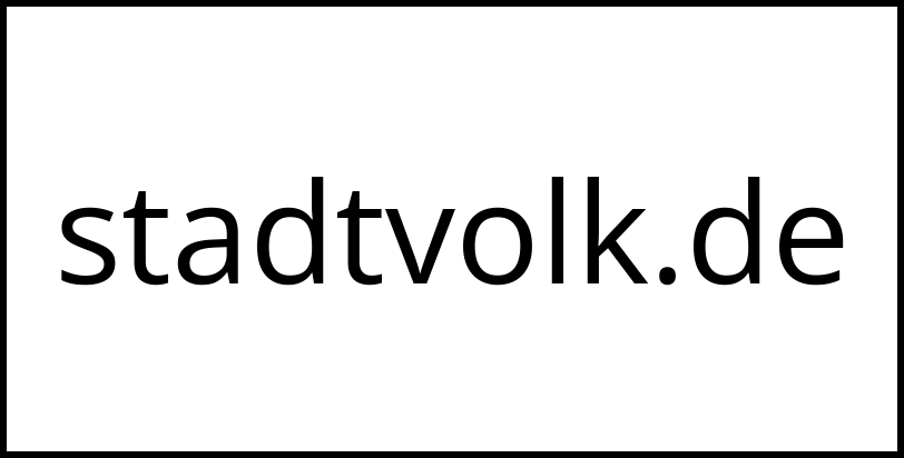 stadtvolk.de