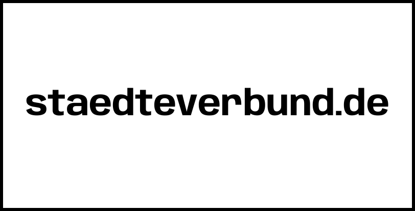 staedteverbund.de