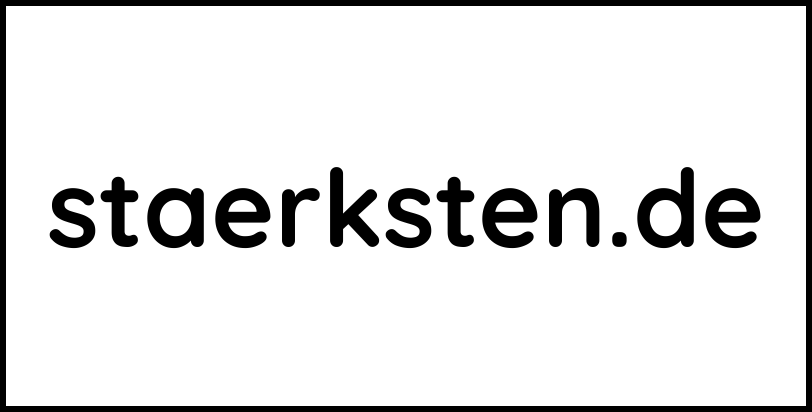 staerksten.de