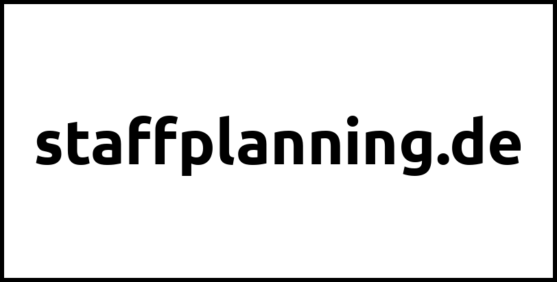 staffplanning.de