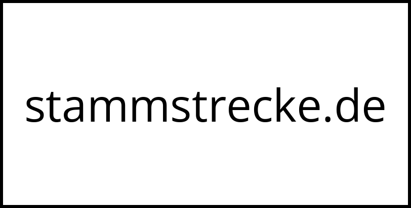 stammstrecke.de