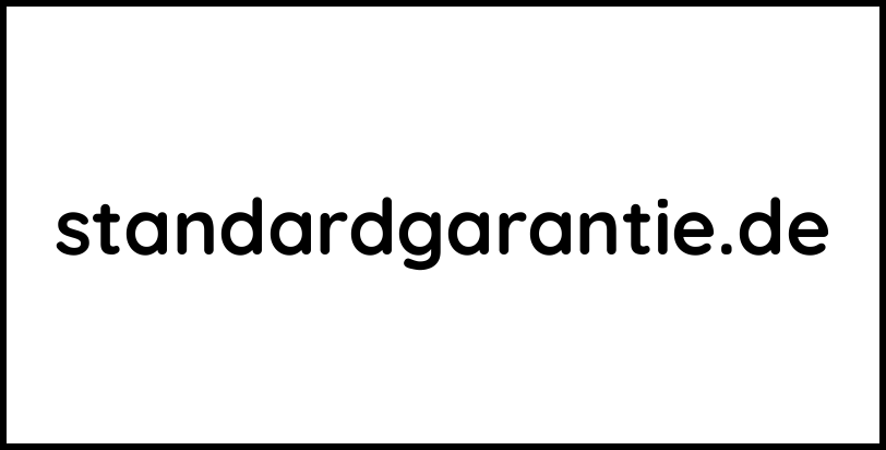 standardgarantie.de