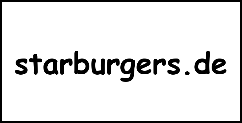 starburgers.de