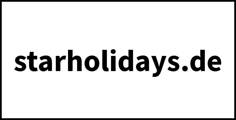 starholidays.de