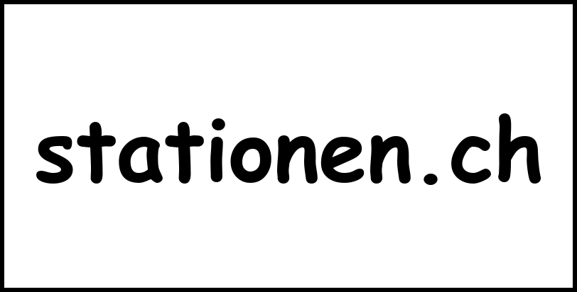 stationen.ch