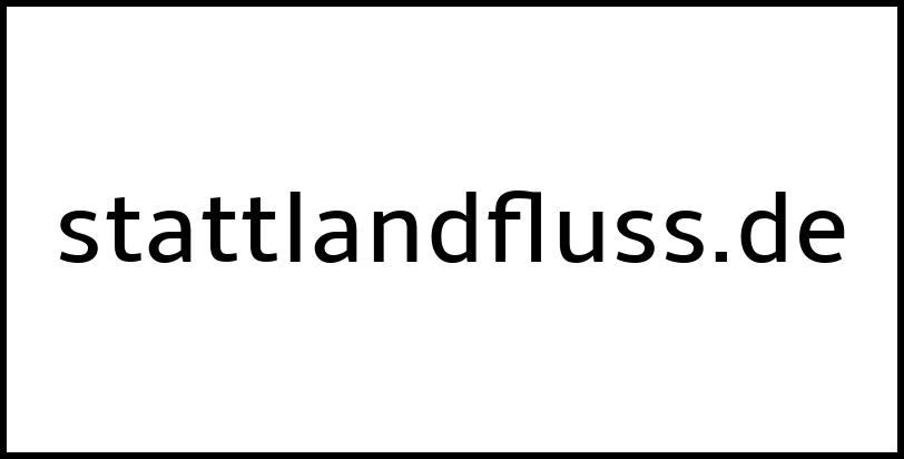 stattlandfluss.de