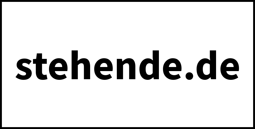 stehende.de