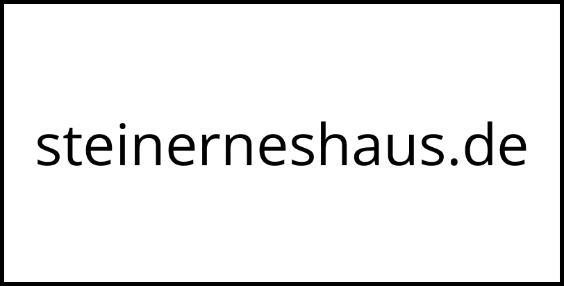 steinerneshaus.de