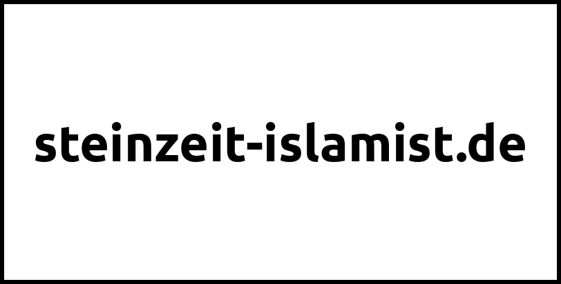 steinzeit-islamist.de