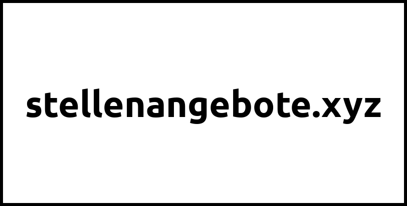 stellenangebote.xyz