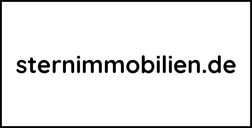 sternimmobilien.de