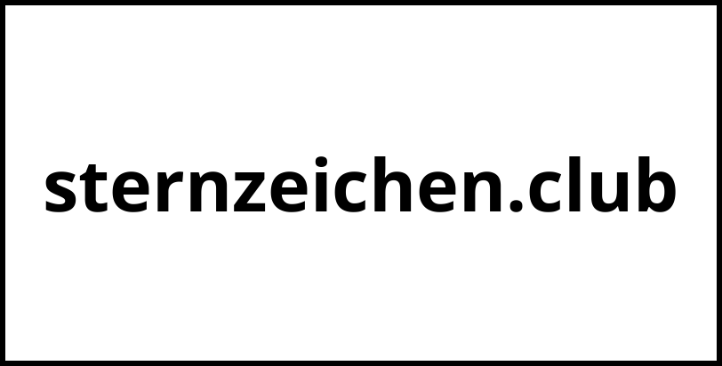 sternzeichen.club