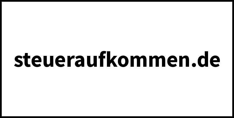 steueraufkommen.de