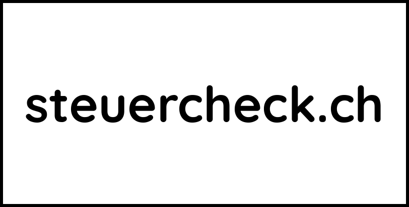 steuercheck.ch