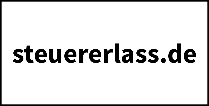 steuererlass.de