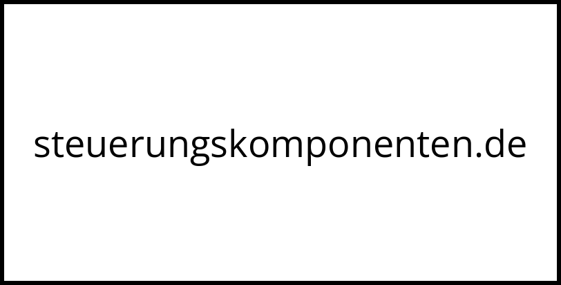 steuerungskomponenten.de