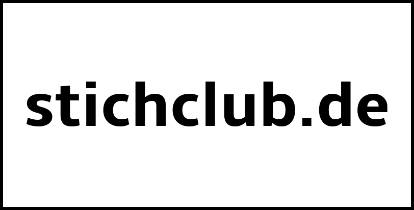 stichclub.de