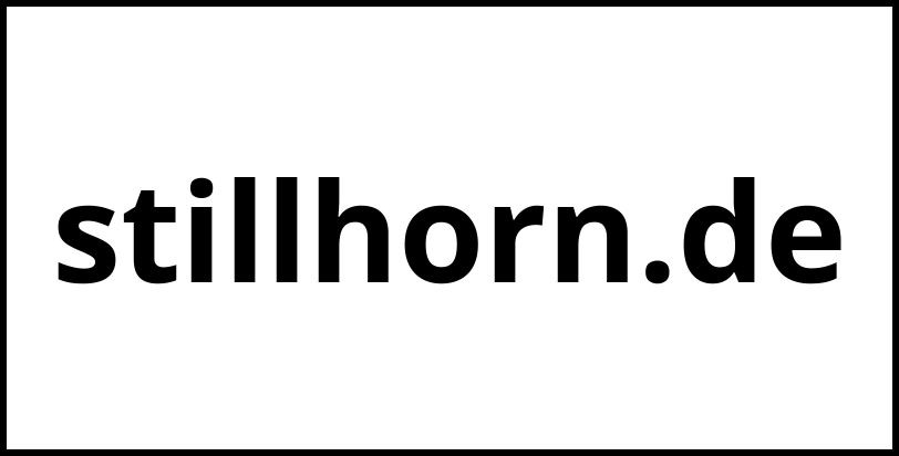 stillhorn.de