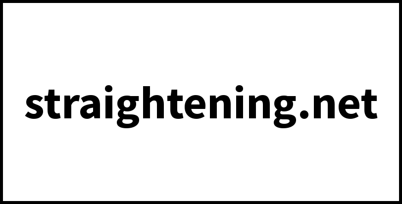 straightening.net