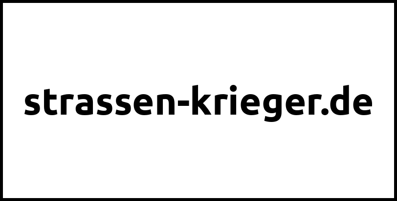 strassen-krieger.de