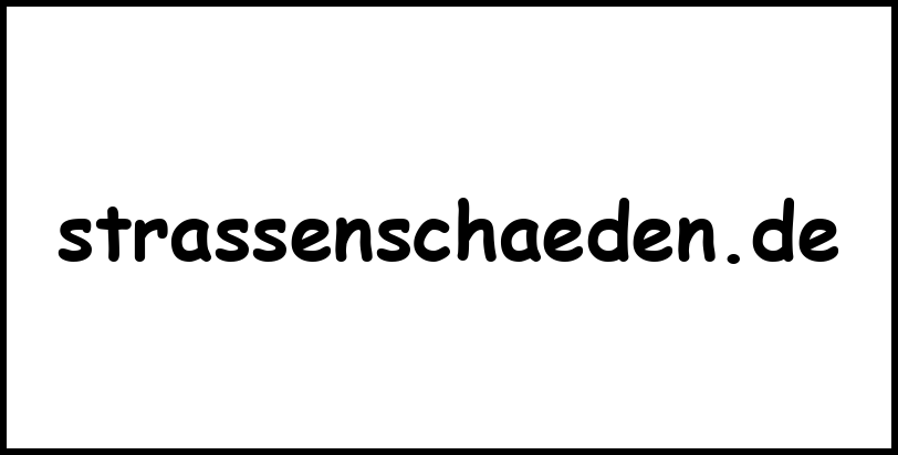 strassenschaeden.de