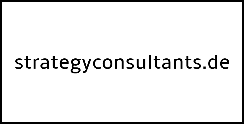 strategyconsultants.de