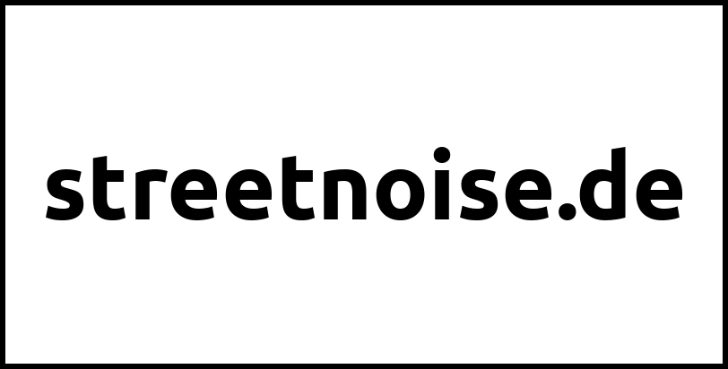 streetnoise.de