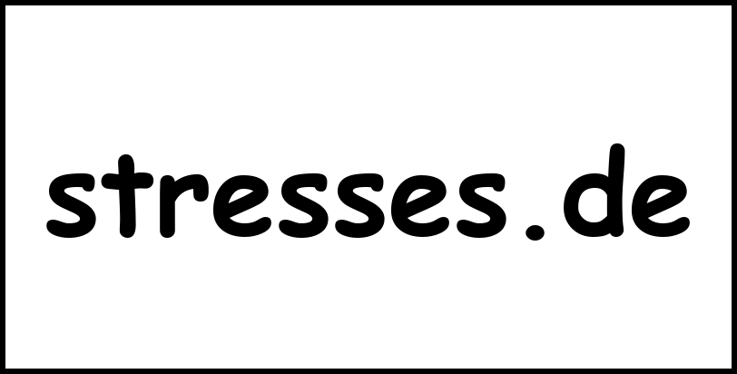 stresses.de